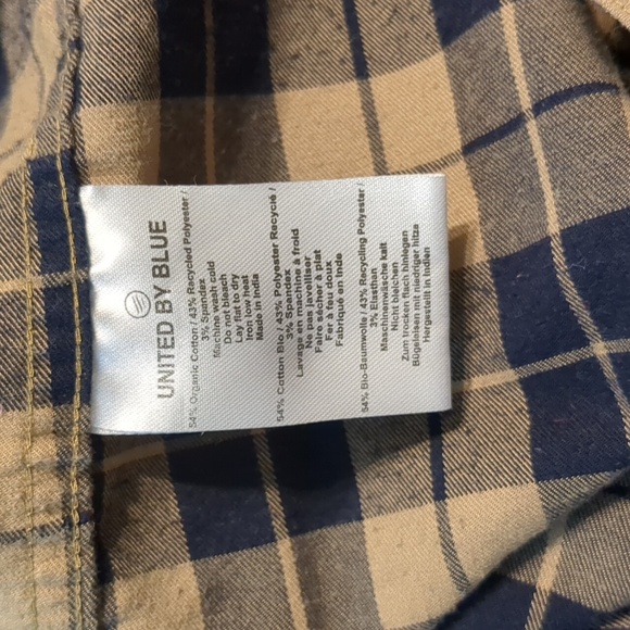 United by Blue Plaid Button Up Shirt - Picture 3 of 5